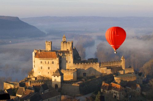 vol en Montgolfière a beynac