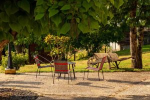 salon de jardin maison d'hote Périgord