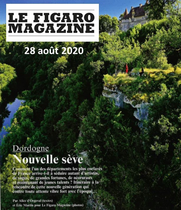 Read more about the article Aux Bories de Marquay recommended by Le Figaro Magazine for your stay in Dordogne