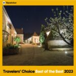 Aux Bories de Marquay obtient la récompense Travelers’ Choice Best of the Best 2023 de Tripadvisor